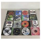 Sony Play Station One Game Assortment 16 Pc Lot