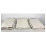 4Ft x 12 Ft Cloth Drop Cloths 3 Pc Lot