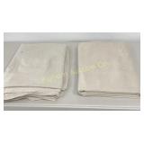 4Ft x 12 Ft Cloth Drop Cloths 2 Pc Lot