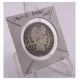 1907-D Barber Half Dollar