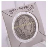 1899 Barber Half Dollar