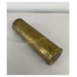 Brass 75mm M5A1 Artillery Shell Casing 1943