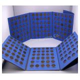 Lincoln Cent Collection in 2 Whitman Folders