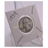 1939 Washington Quarter