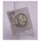 1958-D Franklin Half Dollar