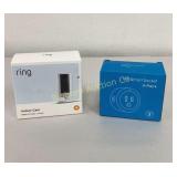 Ring Indoor Camera, WiFi Smart Socket 4 Pc Lot