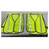 Hi-Vis Vest XL 2 PC Lot
