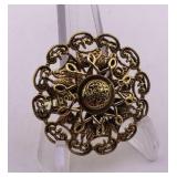 Freirich Brooch Pendent Gold Filled VTG