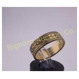 Ring Size 7.25 10K Gold Filled VTG