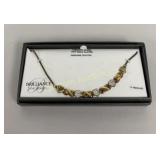 17' Necklace Sterling Sliver 14K Gold Plated