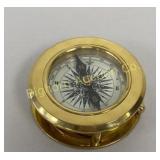 Brass Map Compass 2 3/4' Diameter