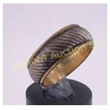 Ring Size 7.25 10K Gold Filled & Silver Filled VTG