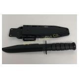 Ka-Bar Fighter Tactical Knife #1269, 8' 1095 Clip