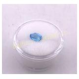 Swiss Blue Topaz Gemstone 1.41 Ct  Madagascar