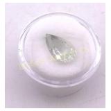 Prasiolite Gemstone 4.43 Ct Zambia