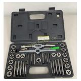 Pittsburgh 40 Pc Tap & Die Set Carbon Steel