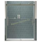 Kohler Tellin 60' Shower Door Nickel Finish
