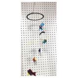 Colorful Glass Hanging Fish Mobil/Wind Chime