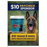 Dog Paycheck Sponsor - Training Treats