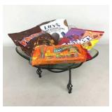 Decorative Bowl w/ Snacks & Candy