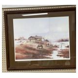 Signed Numbered Print 'End of a Long Season'