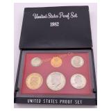 1982-S U.S. Mint Proof Coin Set
