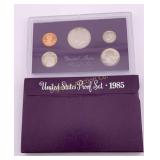 1985-S US Mint Proof Coin Set