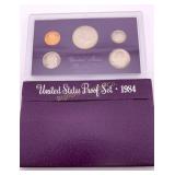 1984-S US Mint Proof Coin Set