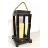 Large Wooden LED Lantern