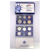 2004-S U.S. Mint Proof Coin Set