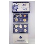2002-S U.S. Mint Proof Coin Set