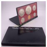 1974-S US Mint Proof Coin Set Including Eisenhower
