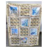 Beach Theme Custom Blanket Quilt
