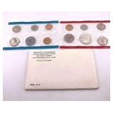 1969 US Mint Uncirculated Coin Set