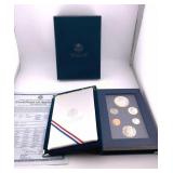 1990 US Mint Prestige Coin Set w/ 90% Silver