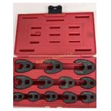 NEIKO USA Crowfoot Flair Nut Wrench Set