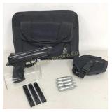 Air Pistol: Crosman C31 .177 (4.5mm BB) 3 Mags, 4