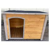 Dog House Wood Construction Asphalt Shingle Roof