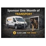 *Sponsor One Month of Transport