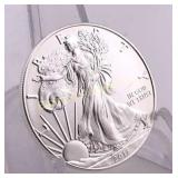 2018 Silver Eagle One Troy Ounce Fine Silver