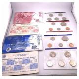 1999 US Mint Uncirculated Coin Set P&D Mints