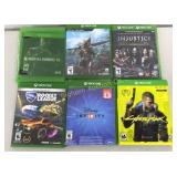 XBox One Game Assortment: 6pc lot