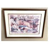 Gloria Miller Allen Art Print-We The People Idaho