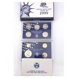 1999-S US Mint Proof Coin Set