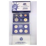 2000-S US Mint Proof Coin Set
