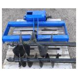 New Vicsec Skidsteer Post Hole Auger
