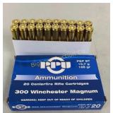 Ammo 300 Win Mag 20 Rds PPU 165 Gr PSB