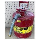 Justrite 5 Gallon Safety Can