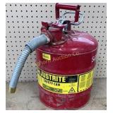 Justrite 5 Gallon Safety Can