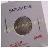 1914 Barber Silver Dime